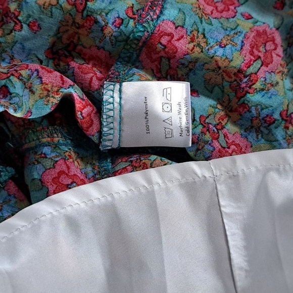 Subiki Smocked Floral Square Neckline Flowy Boho Teired Midi Maxi Long Dress - Picture 11 of 11